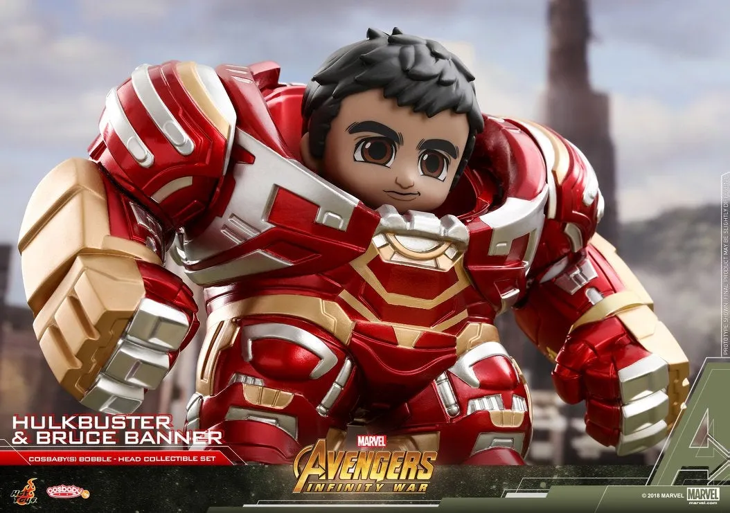 Hot Toys - COSB440 - Avengers: Infinity War - Hulkbuster and Bruce Banner Cosbaby (S) Bobble-Head Collectible Set