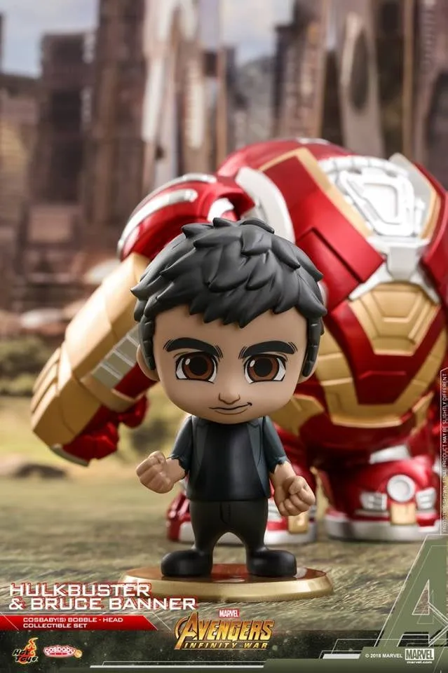 Hot Toys - COSB440 - Avengers: Infinity War - Hulkbuster and Bruce Banner Cosbaby (S) Bobble-Head Collectible Set