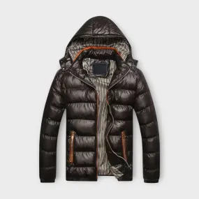 Hugo | Men’s Hooded Winter Insulated Puffer Jacket