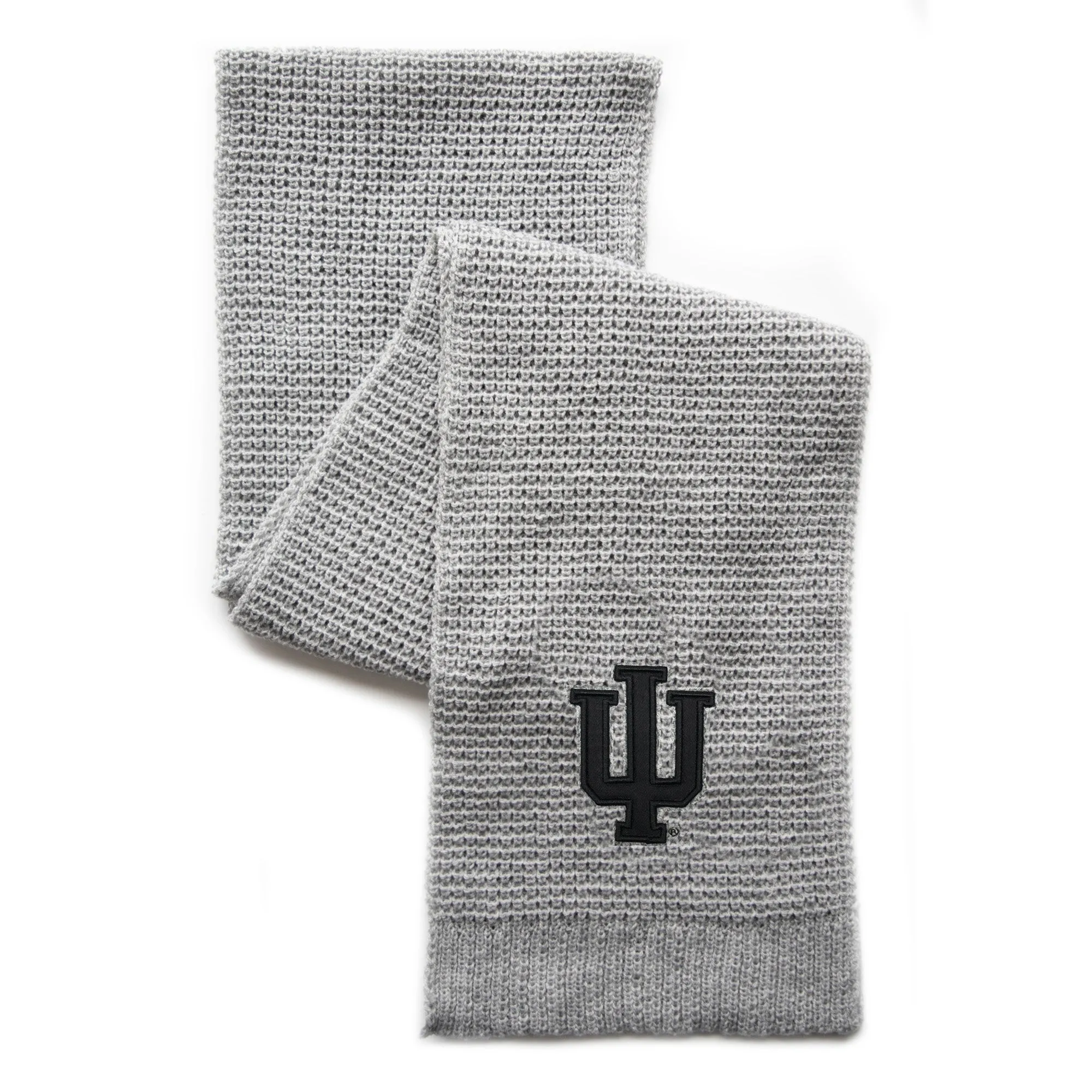 Indiana University Waffle Scarf