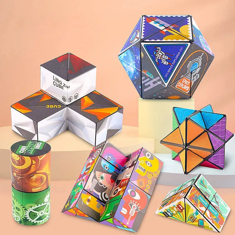 Infinity Cube 3D Changeable Shape Shifting Puzzle NEW!