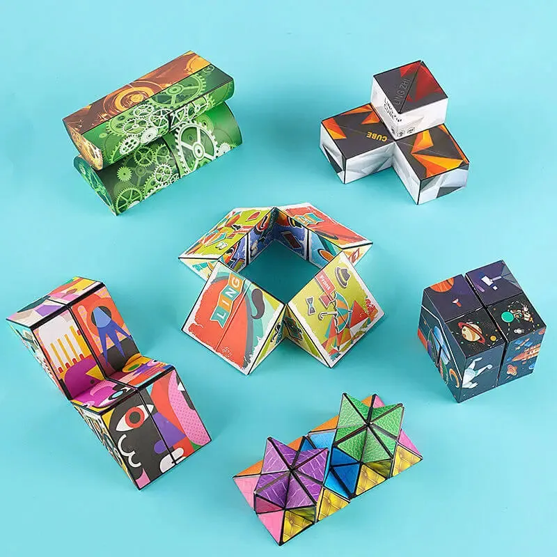 Infinity Cube 3D Changeable Shape Shifting Puzzle NEW!