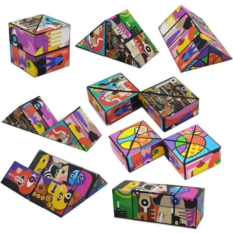 Infinity Cube 3D Changeable Shape Shifting Puzzle NEW!