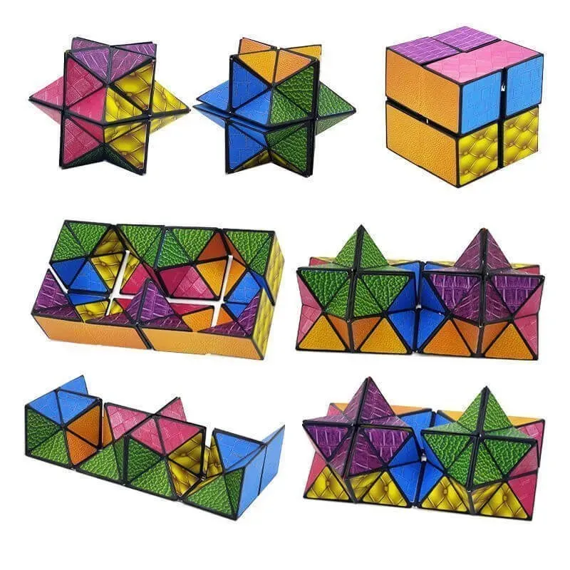 Infinity Cube 3D Changeable Shape Shifting Puzzle NEW!