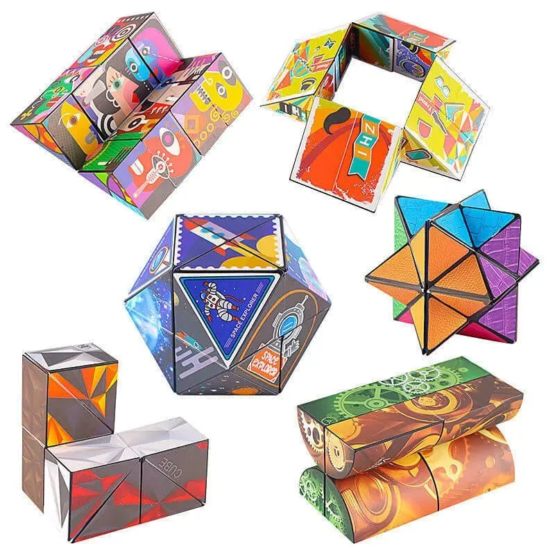 Infinity Cube 3D Changeable Shape Shifting Puzzle NEW!