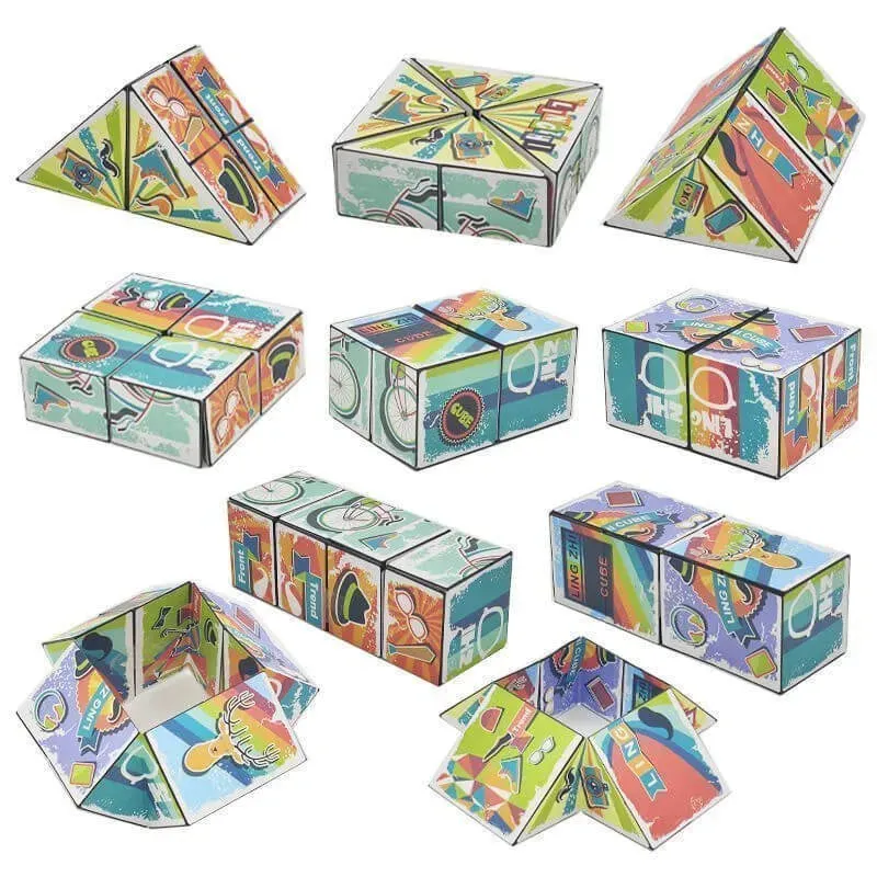 Infinity Cube 3D Changeable Shape Shifting Puzzle NEW!