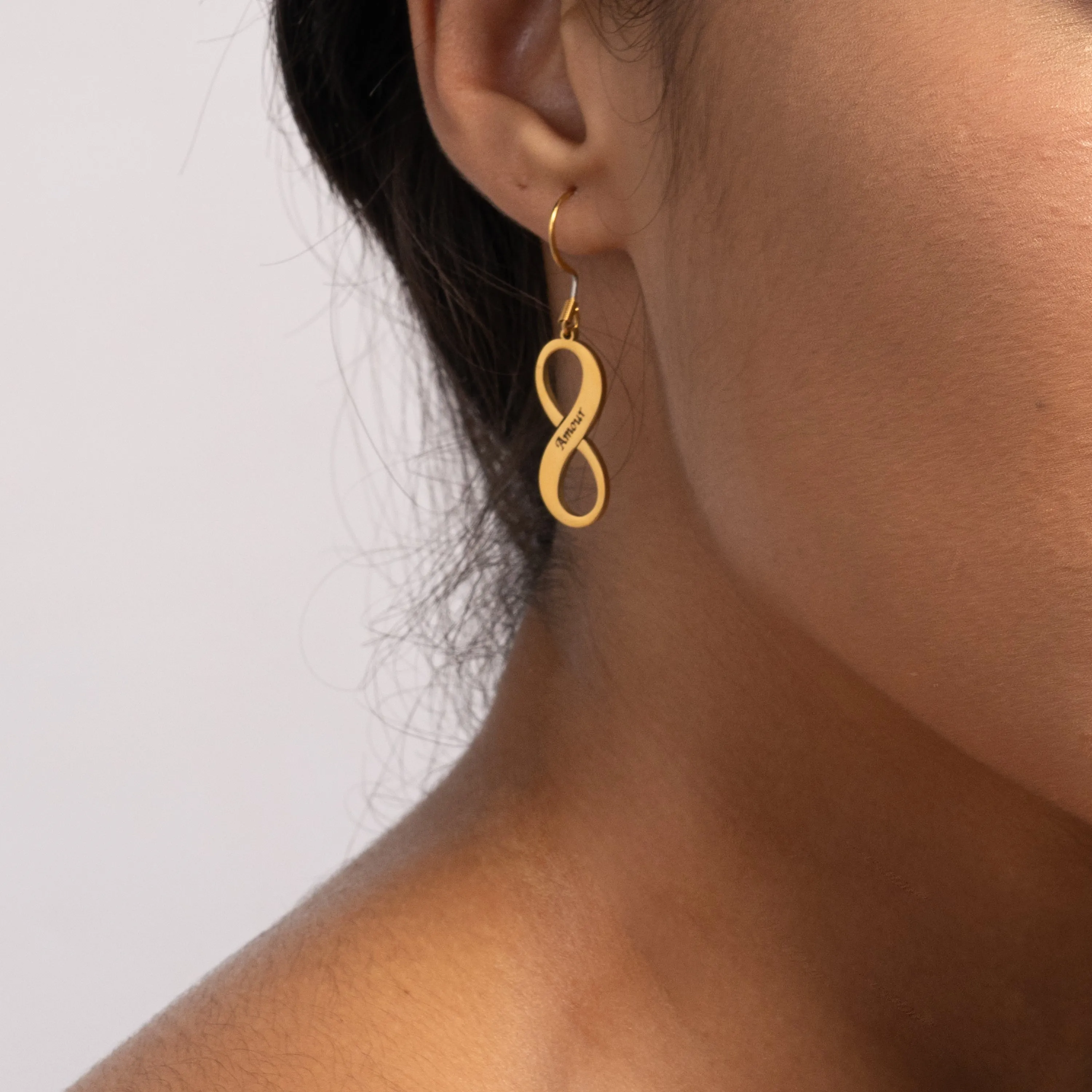 Infinity Drop Earrings