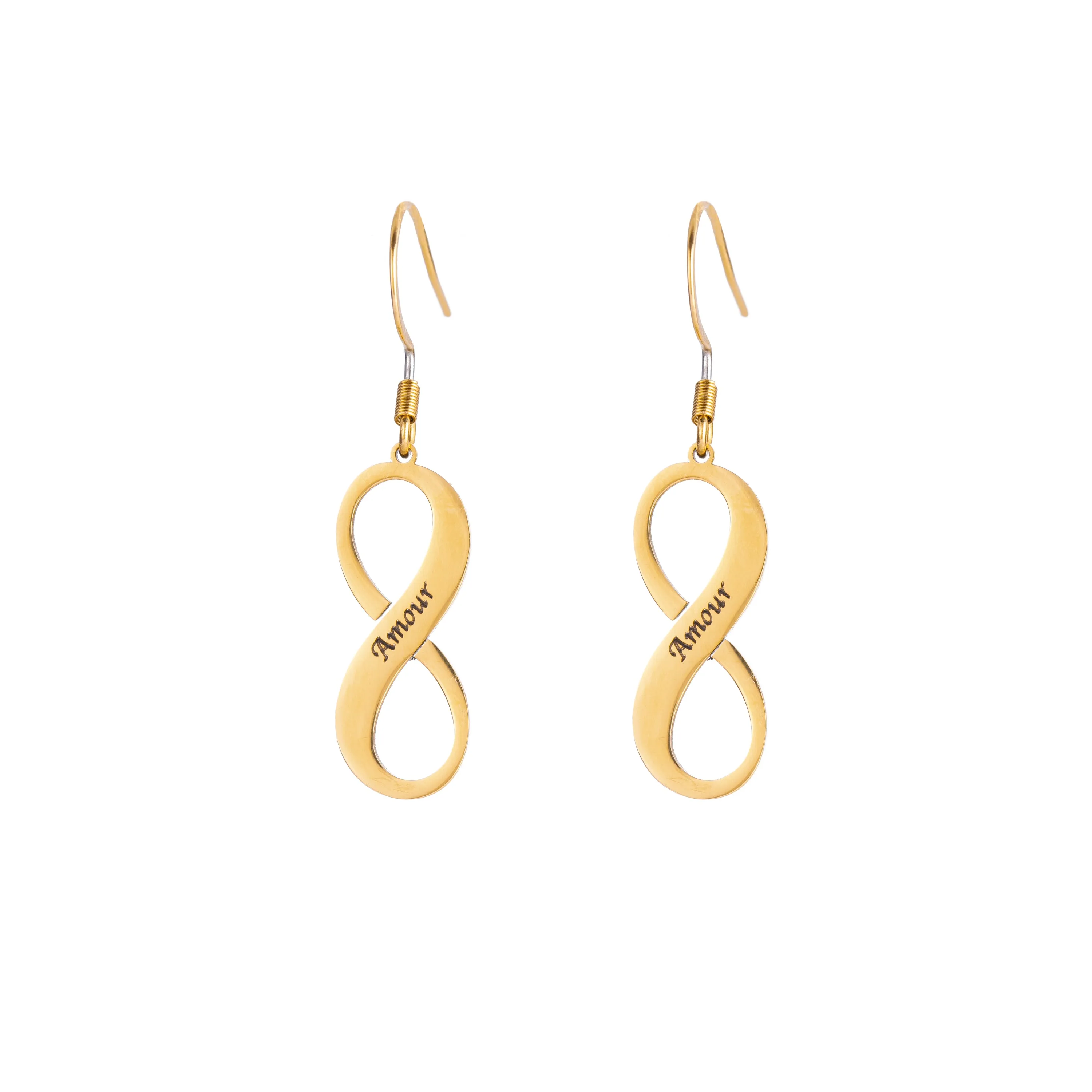 Infinity Drop Earrings