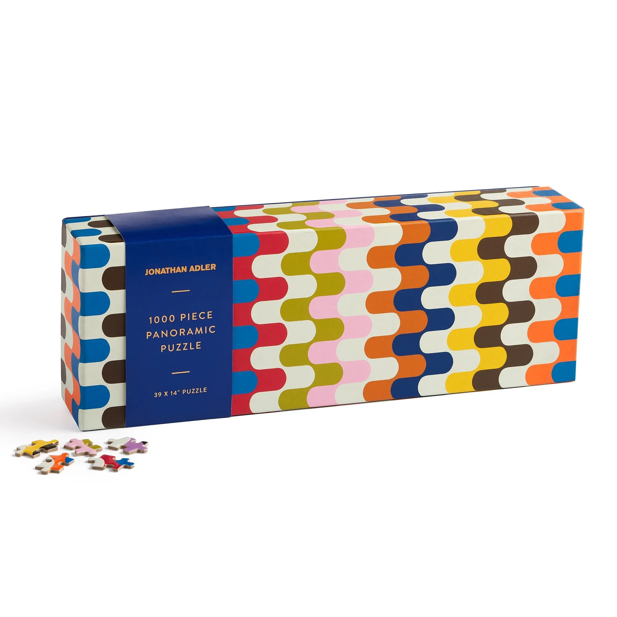 Jonathan Adler Bargello 1000 Piece Panoramic Puzzle