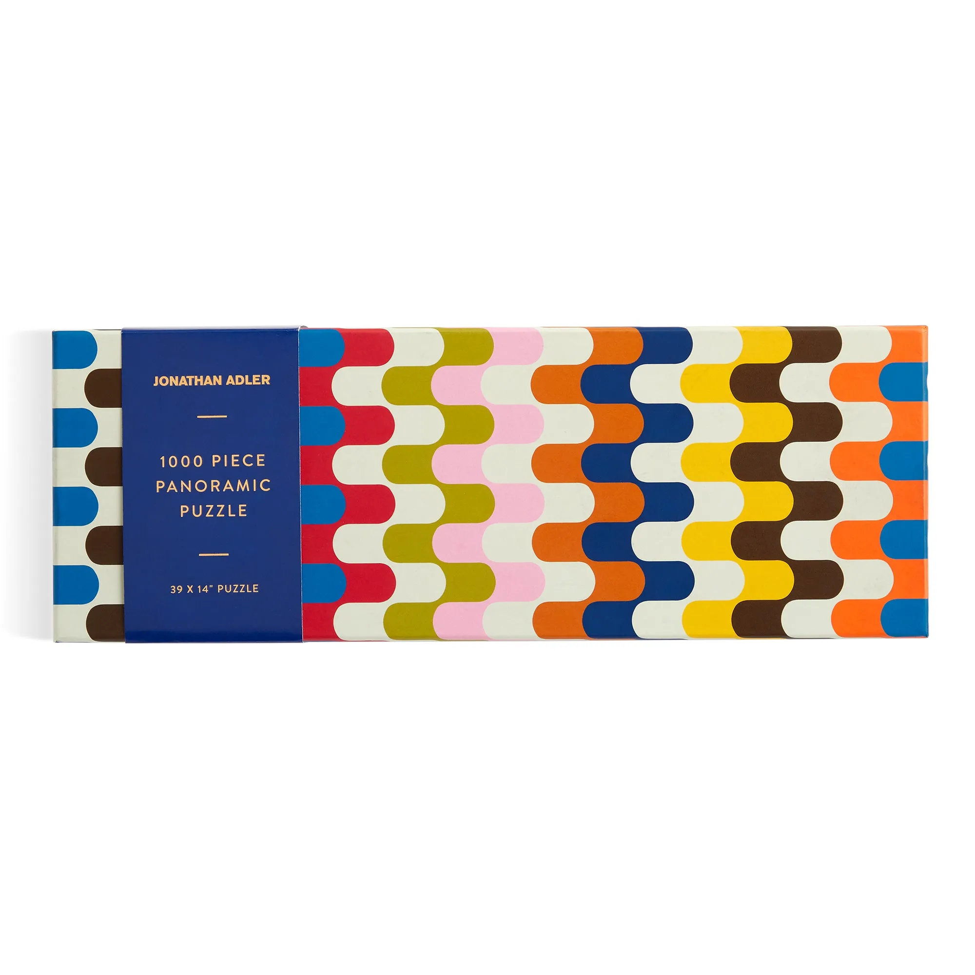 Jonathan Adler Bargello 1000 Piece Panoramic Puzzle