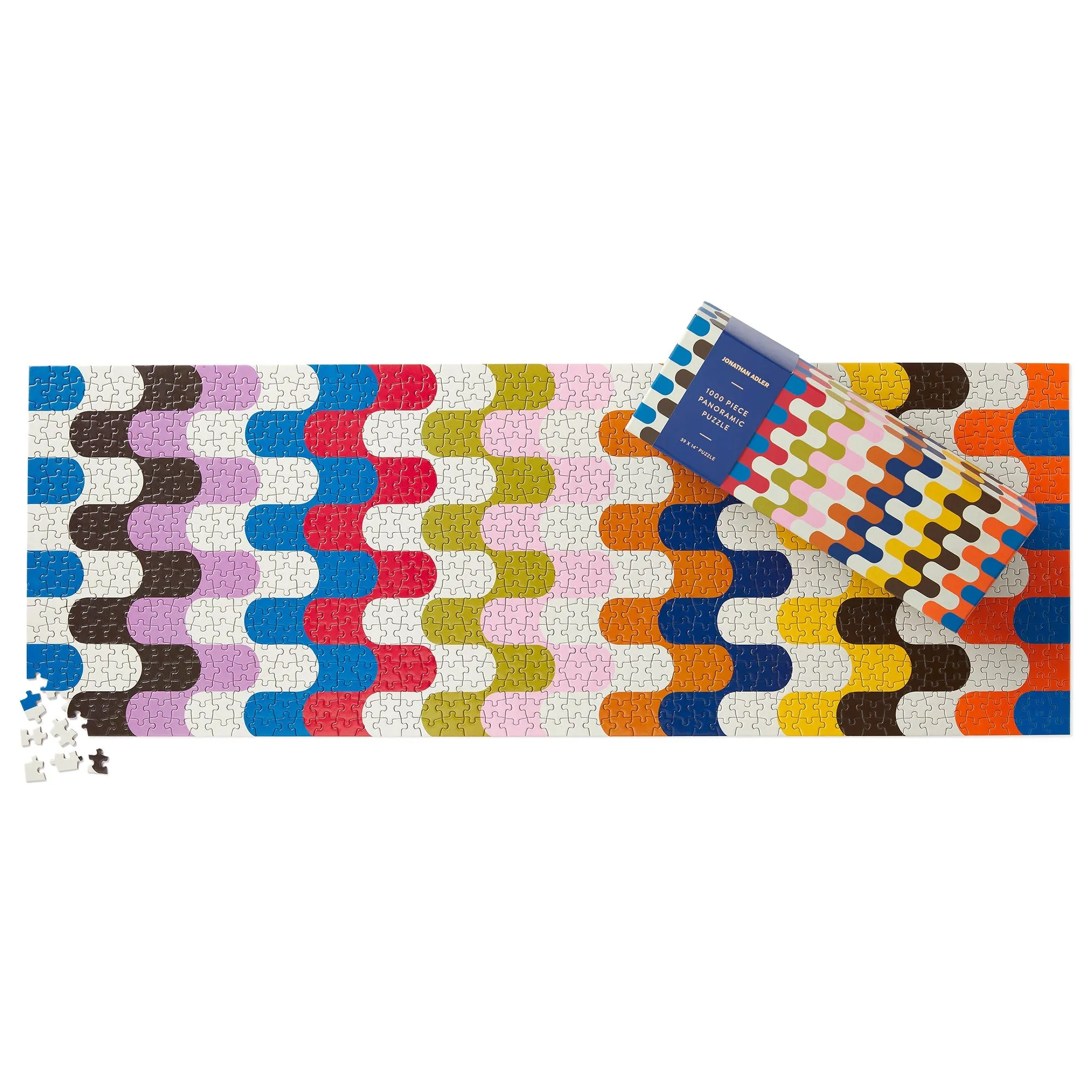 Jonathan Adler Bargello 1000 Piece Panoramic Puzzle