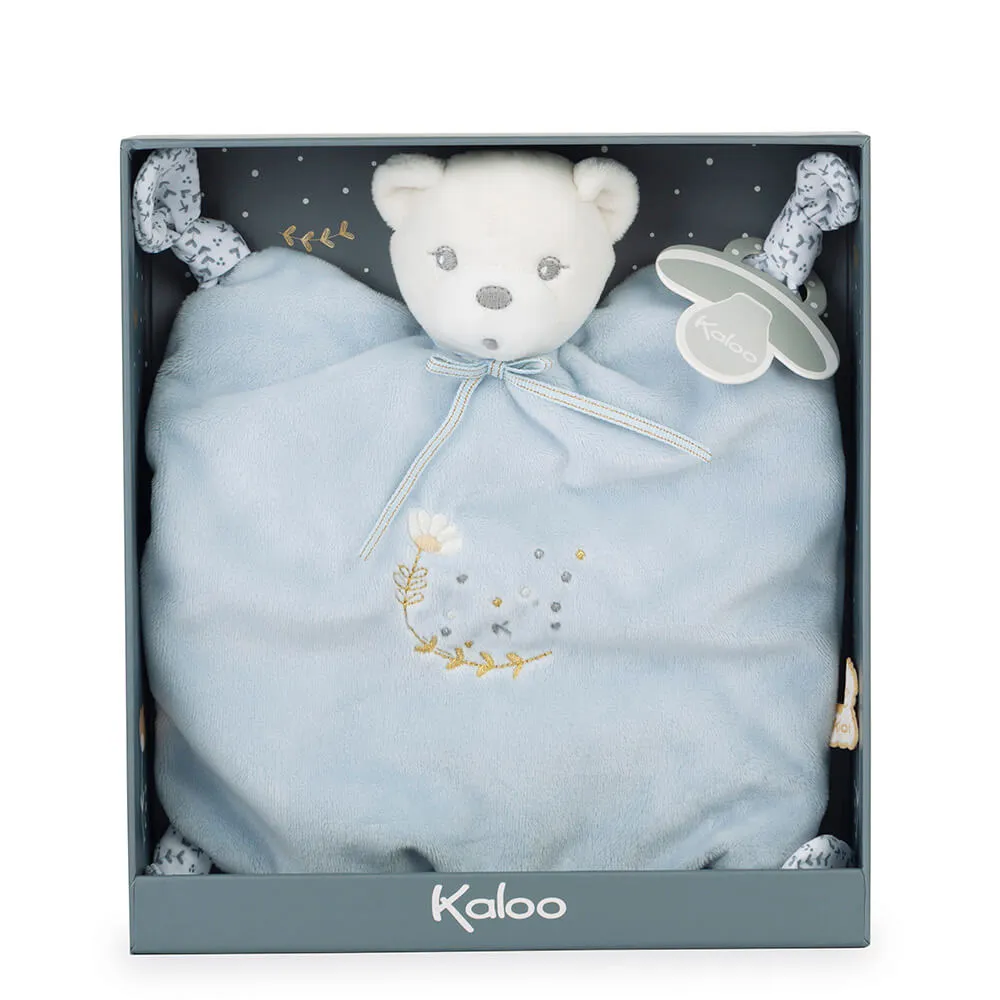 Kaloo Blue Bear Knots Doudou Comforter