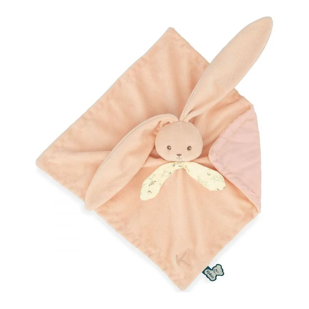 Kaloo Lapinoo Bunny Comforter Plush Toy - Doudou Rabbit Peach