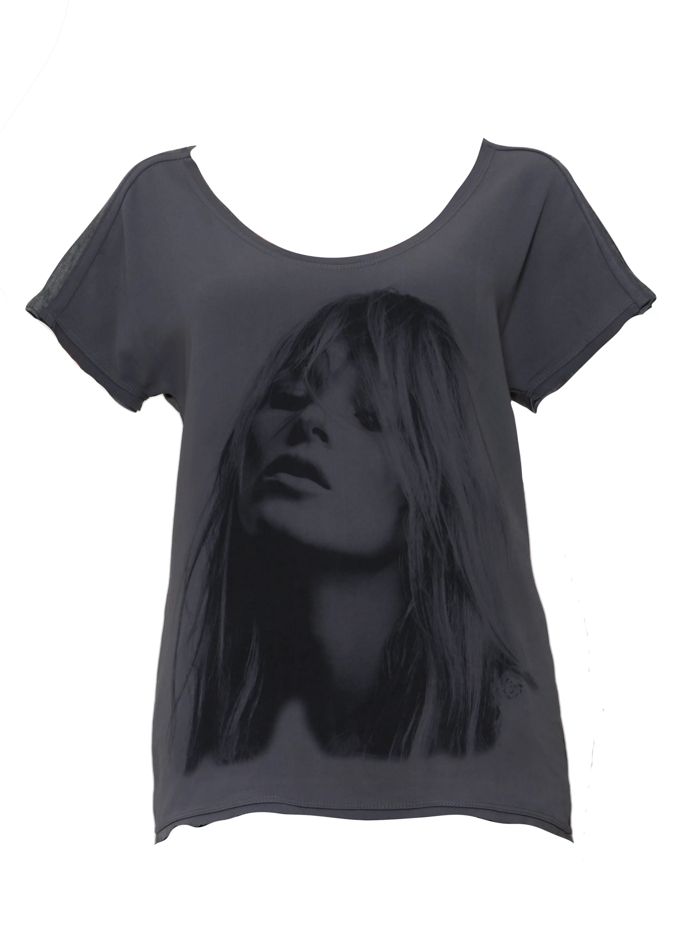 Kate Moss Grey Tee