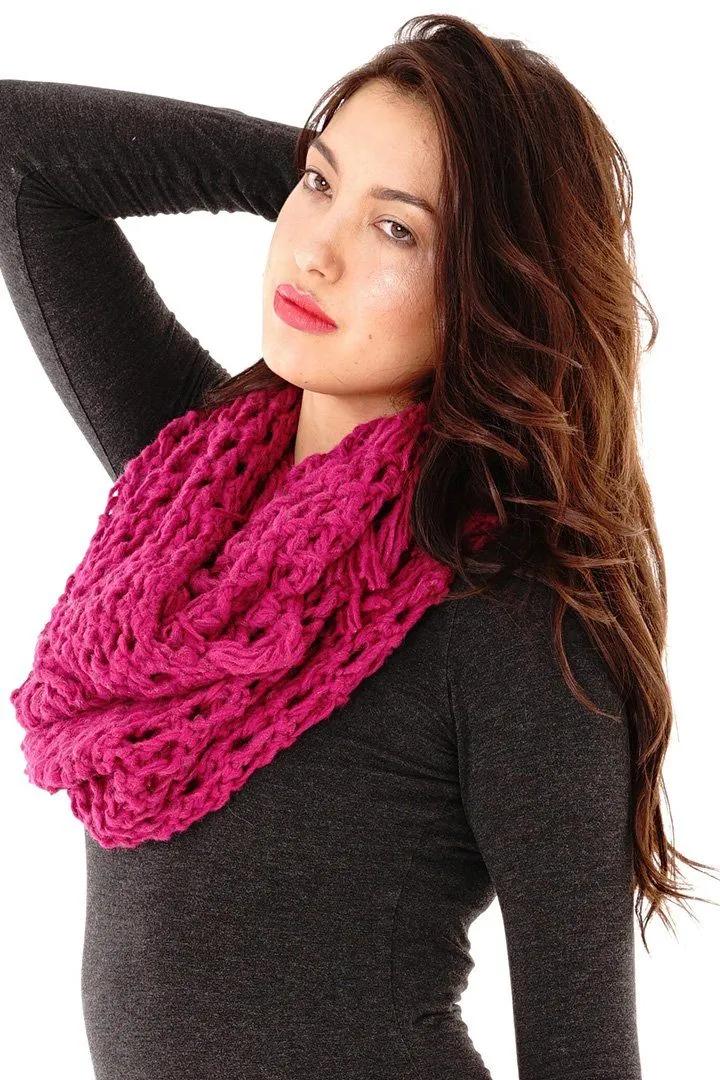 Knitted Infinity Scarf