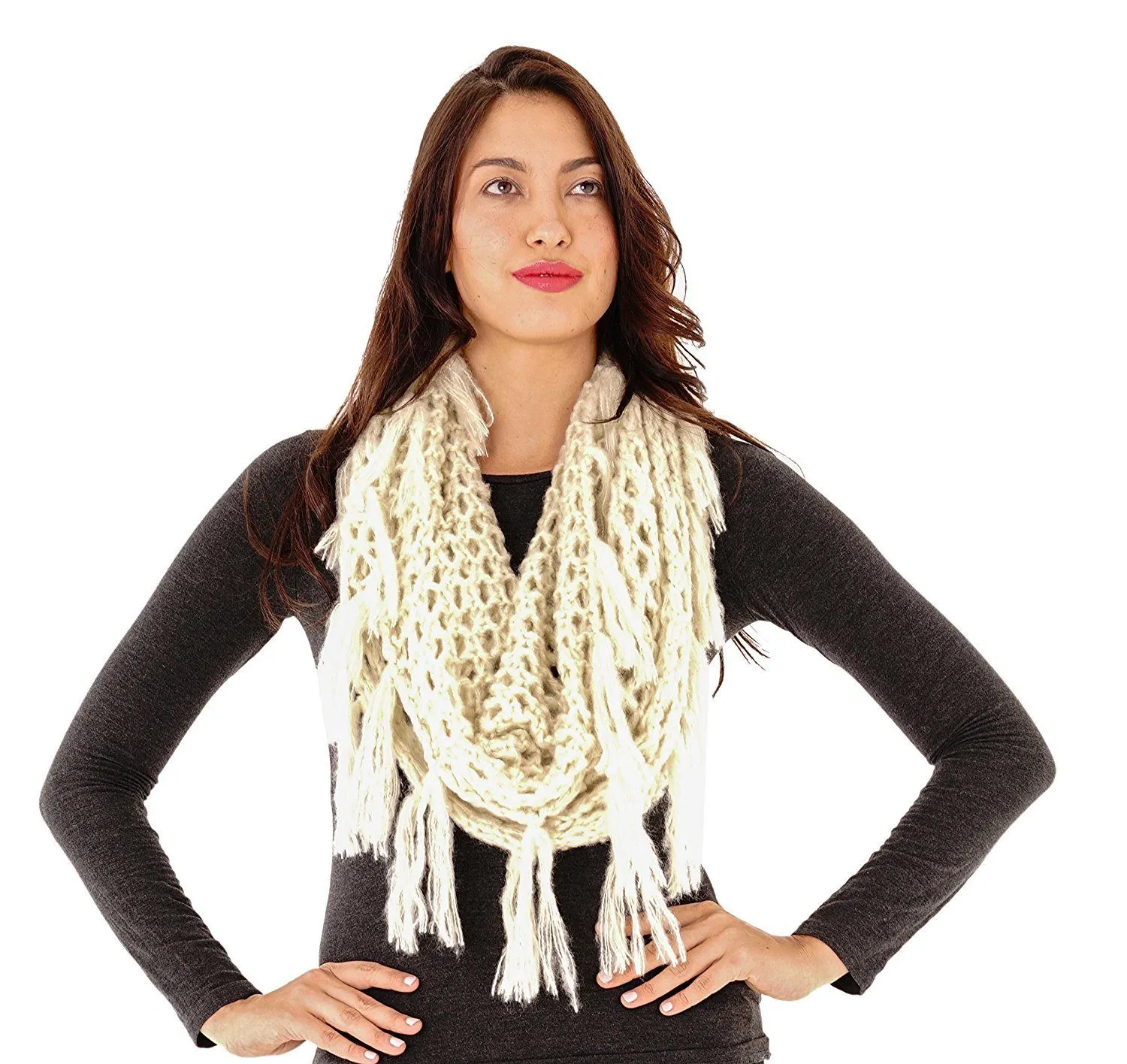 Knitted Infinity Scarf