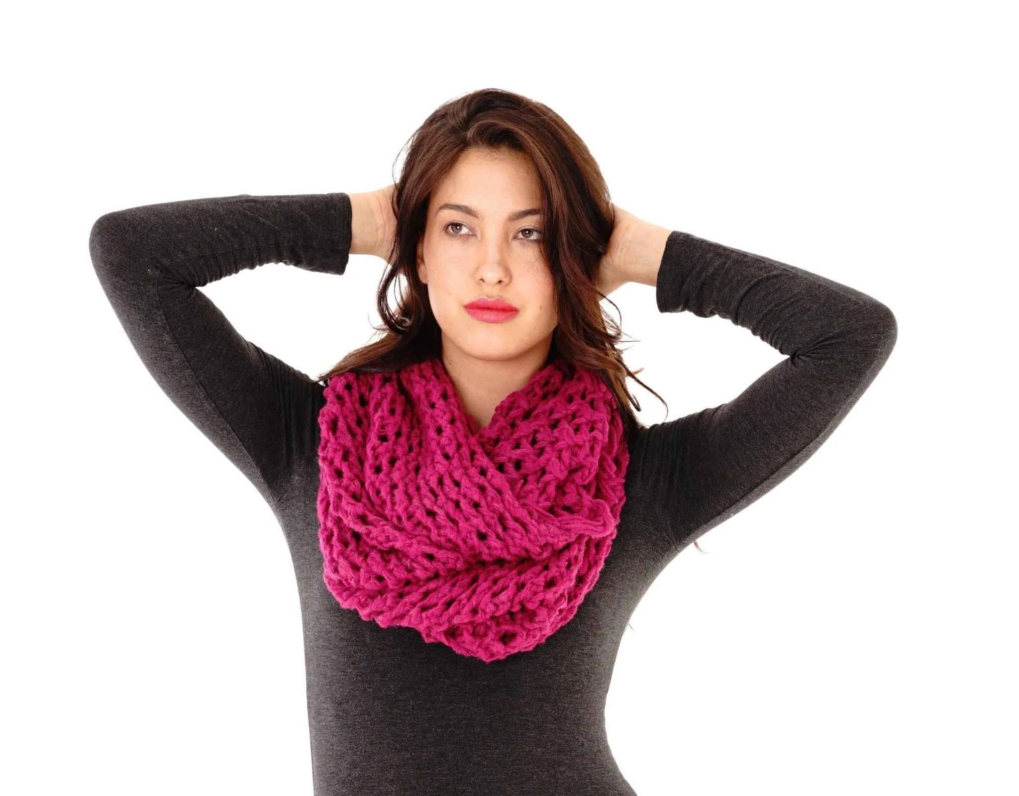 Knitted Infinity Scarf