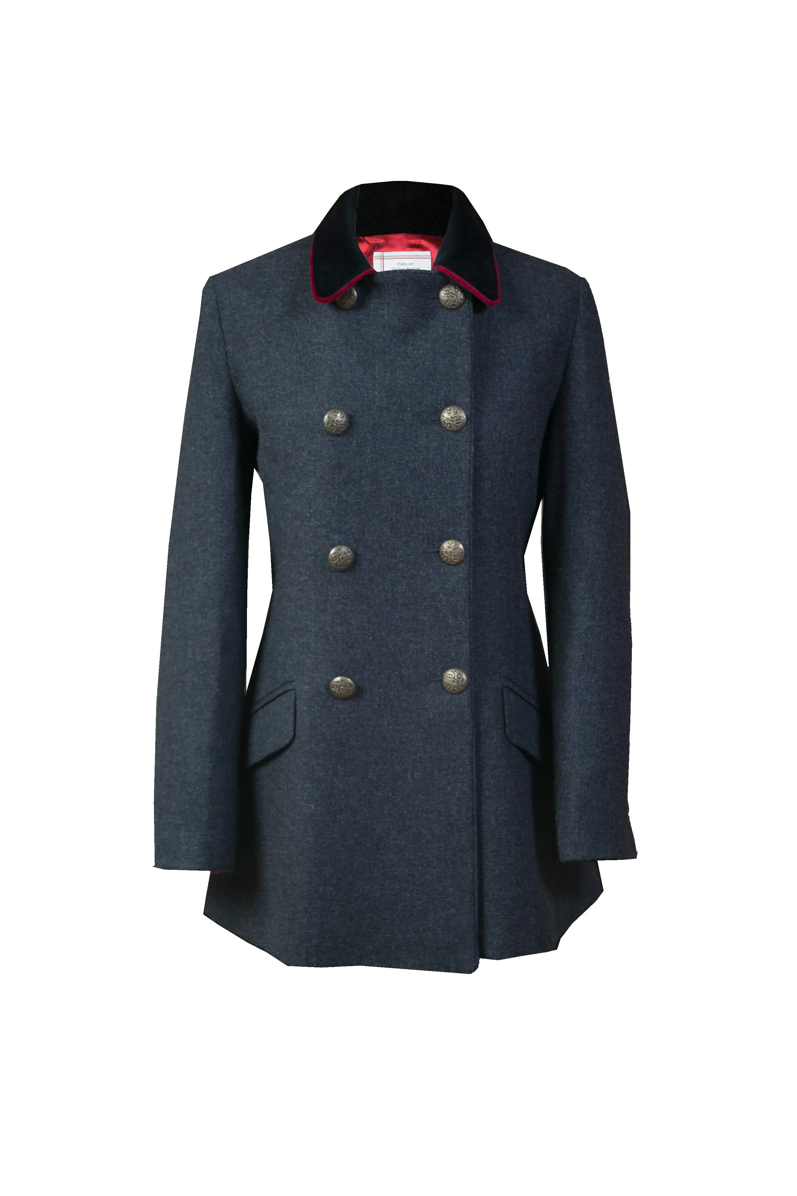 Lady Mary Double breasted swingback Jacket British made