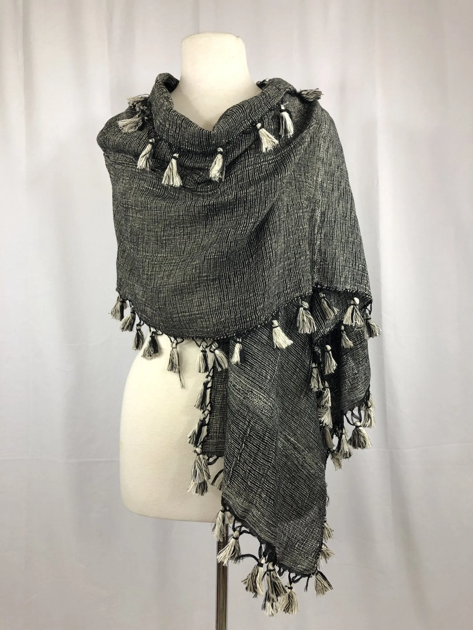 Lila Tassel Evening Wraps