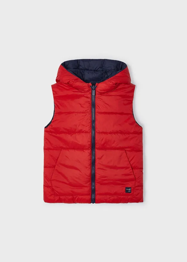 Mayoral 4329 084 - Red Reversible Gilet