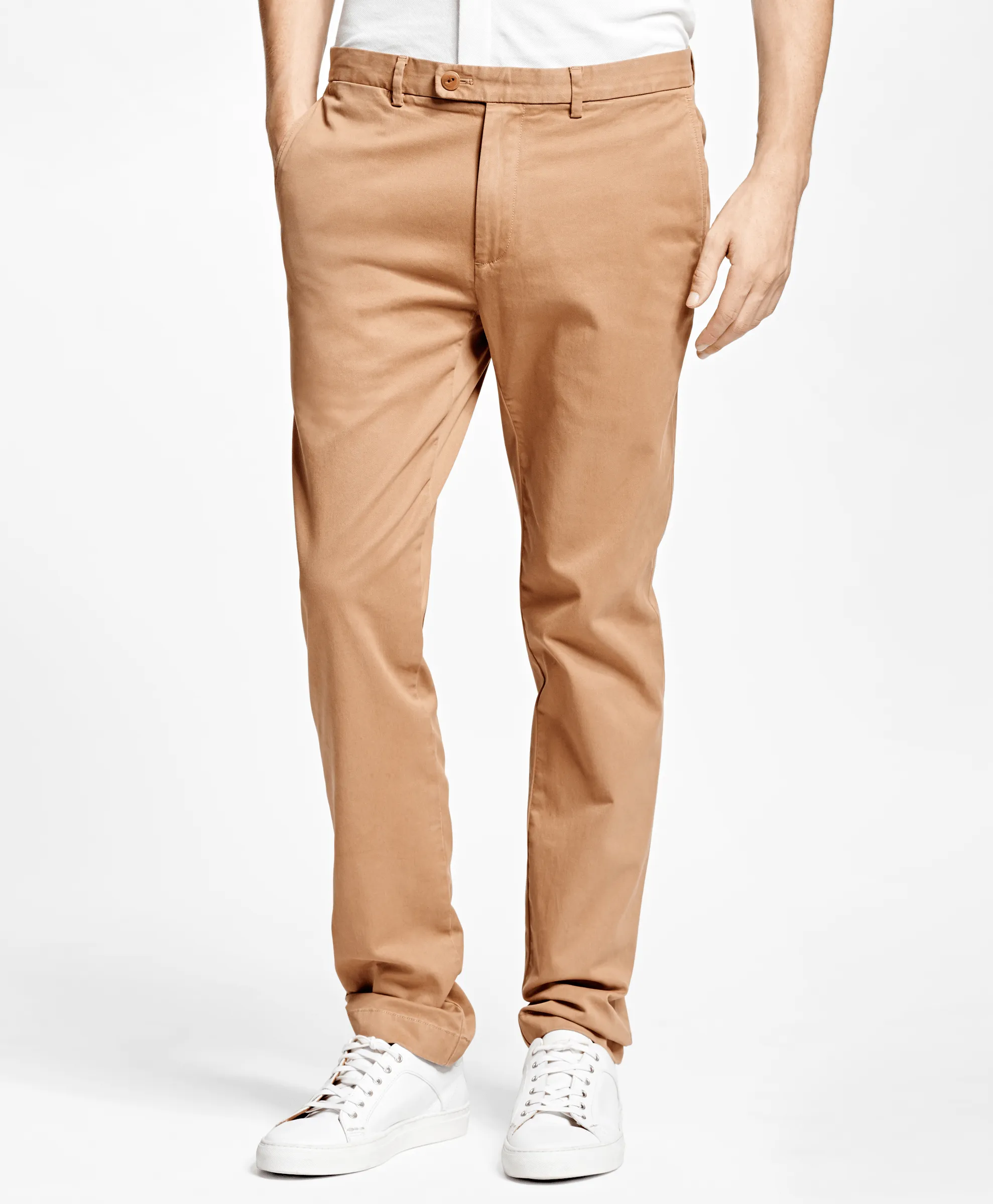 MENS CASUAL TROUSERS CBT RF SLIM CHINO TAN - 000100062871 026 38-34