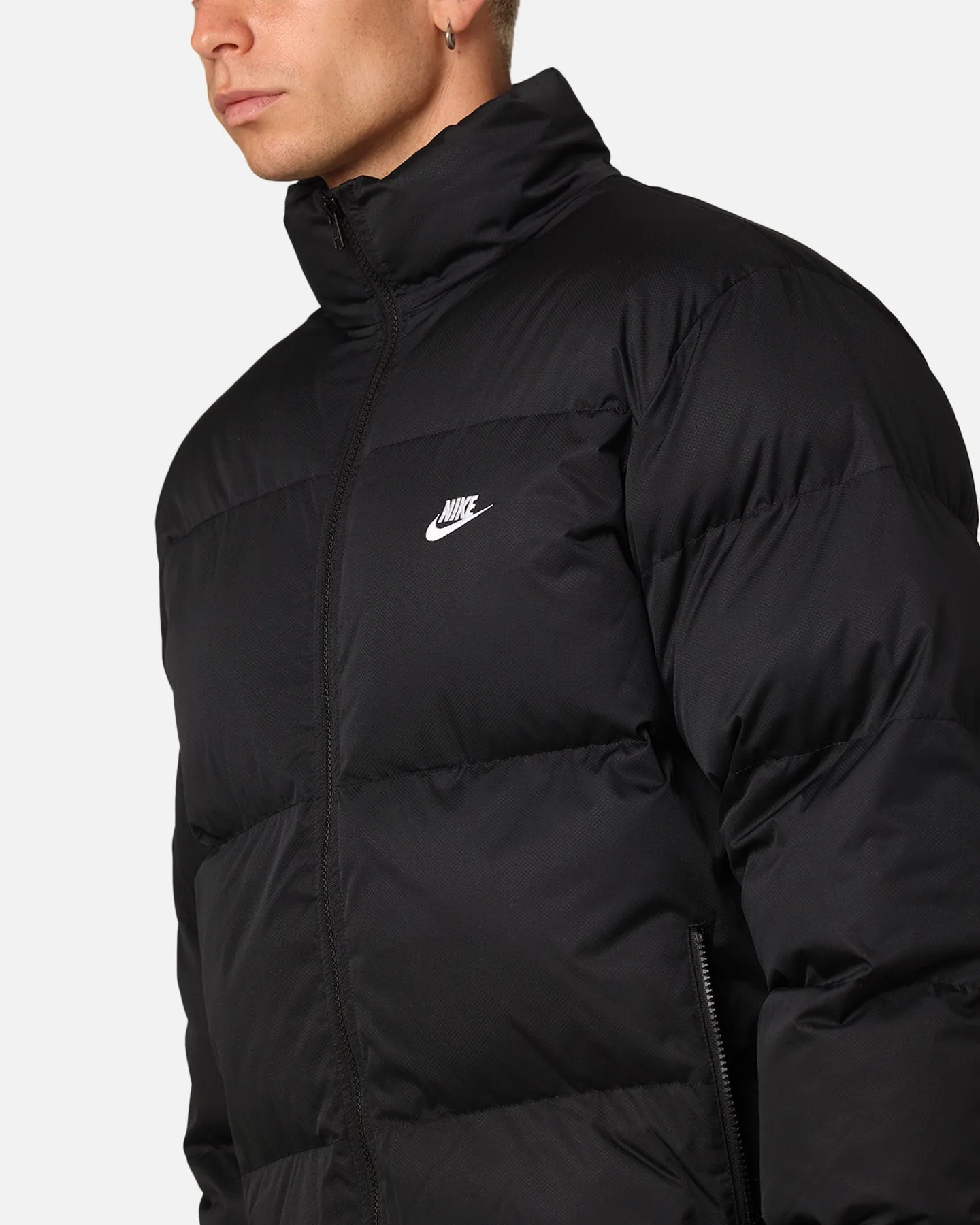 Nike Sportswear Club Puffer Jacket Black/White