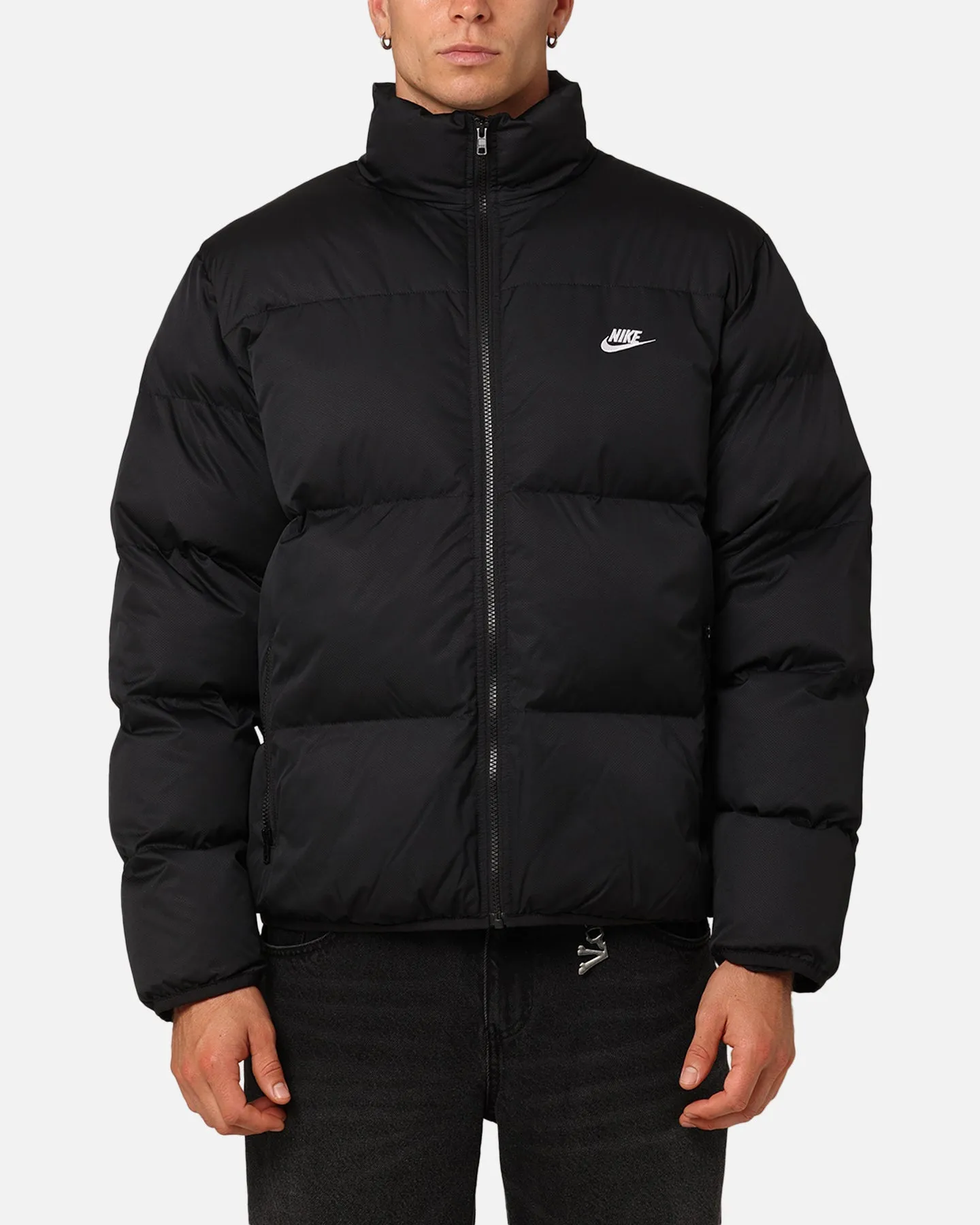 Nike Sportswear Club Puffer Jacket Black/White