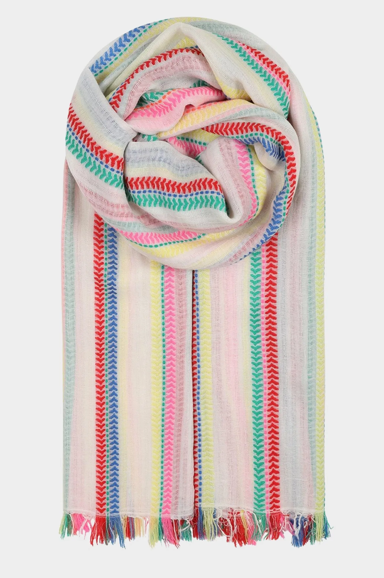 Organic Cotton Scarf | Multi