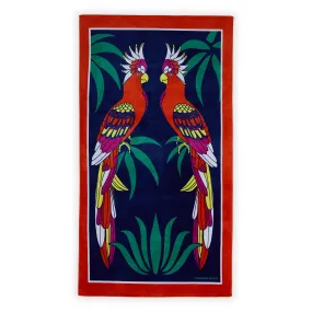 Parrots Beach Towel