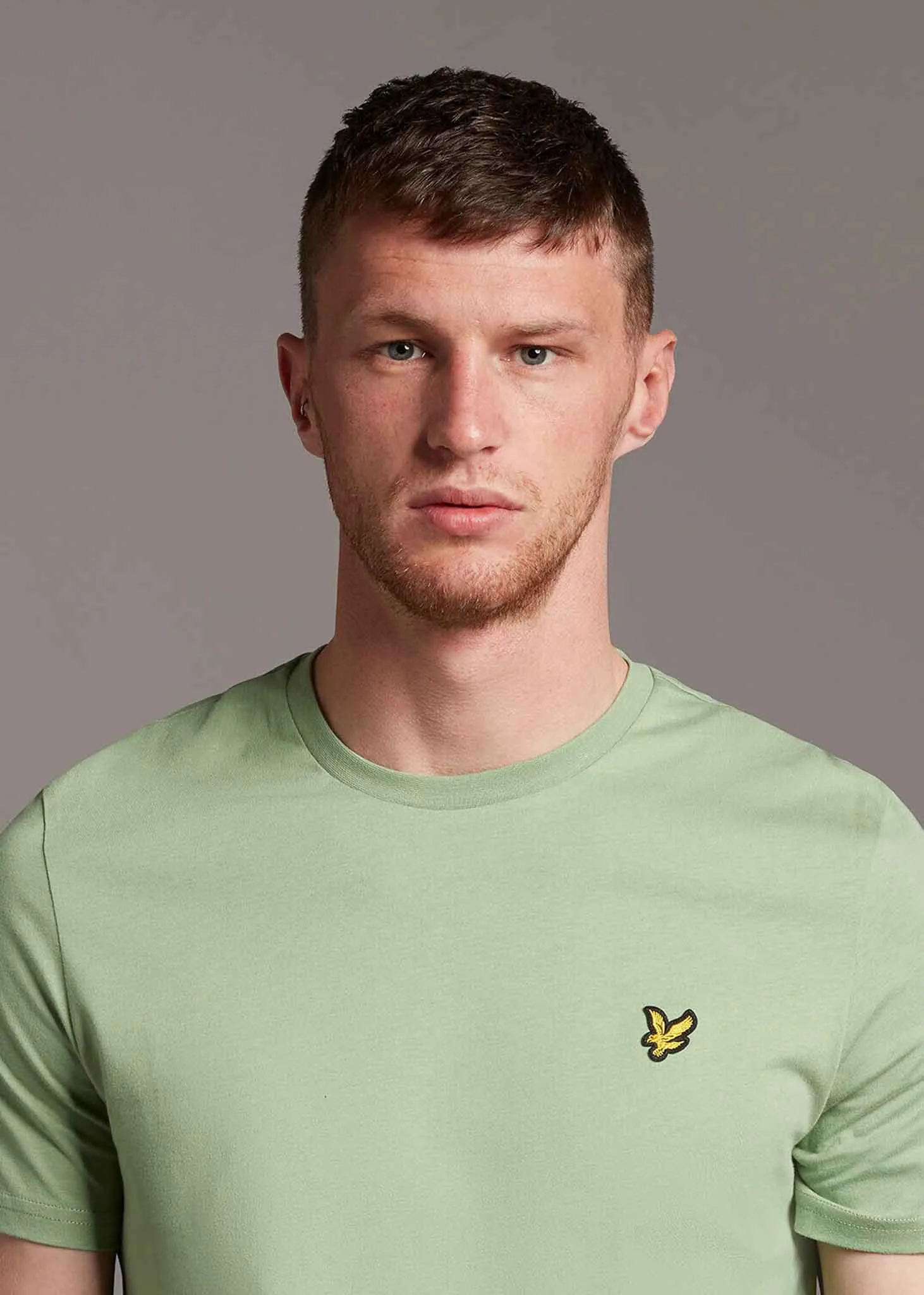 Plain t-shirt - fern green