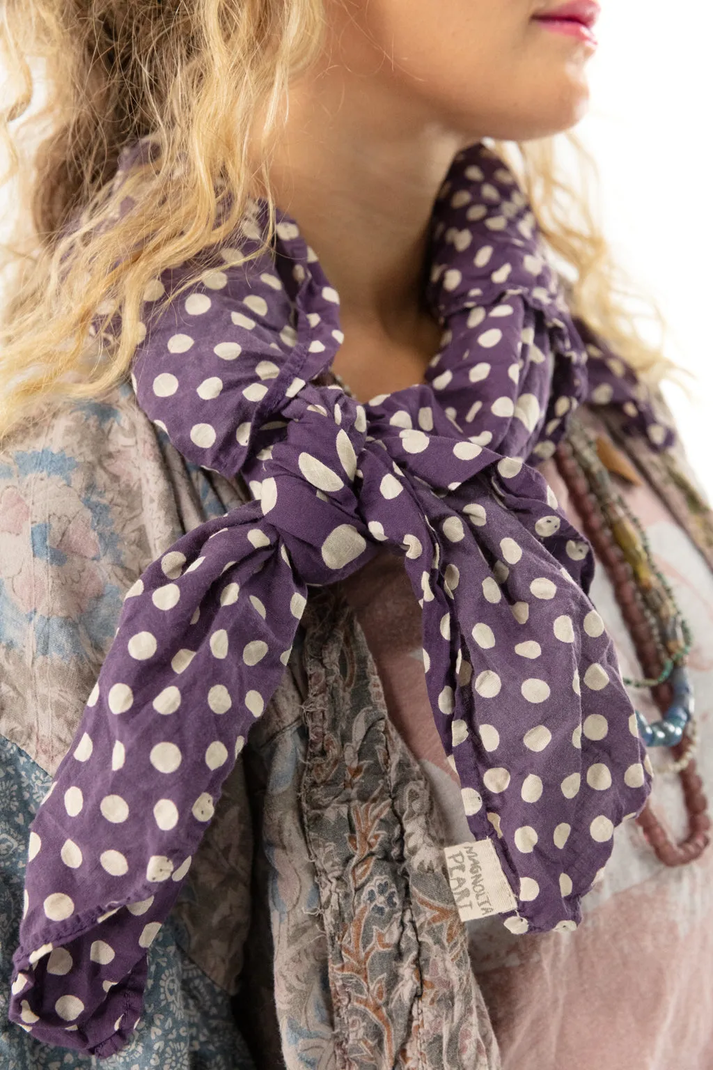 Polka Dot Scarf