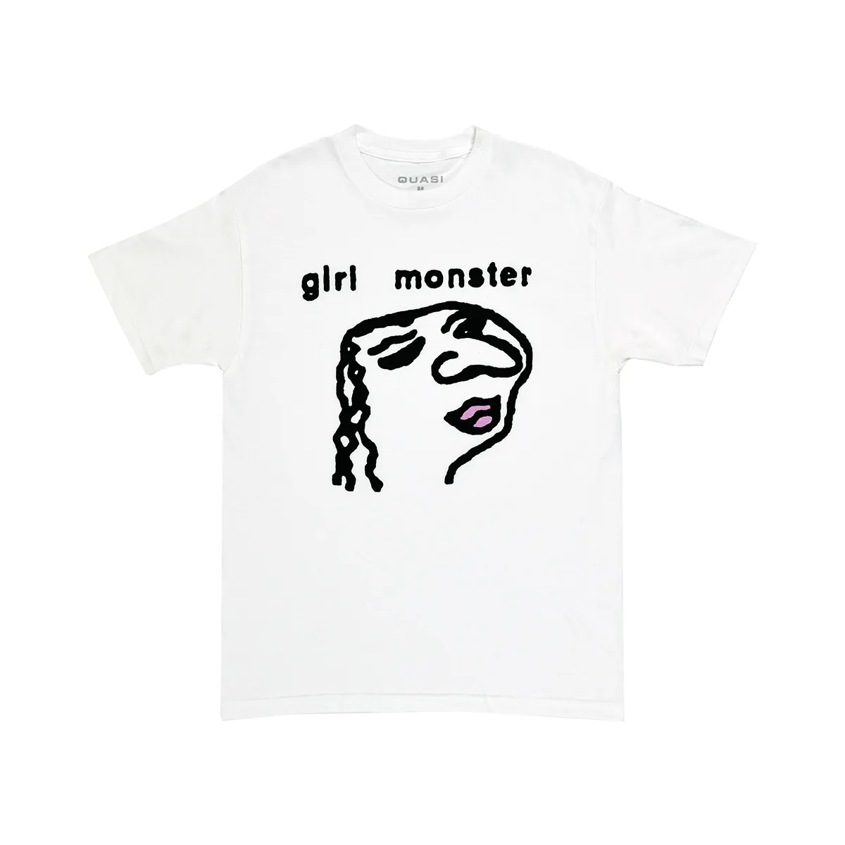 Quasi Girl Monster T-Shirt - White