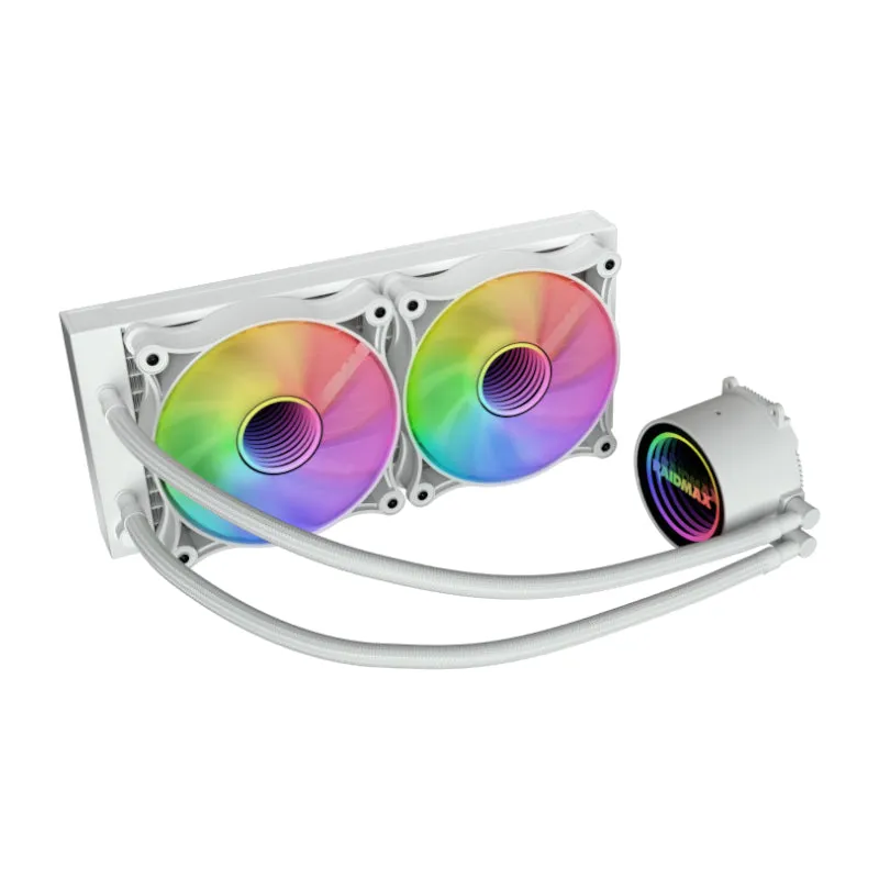 Raidmax Infinita 240Mm Argb Liquid Cpu Cooler - White