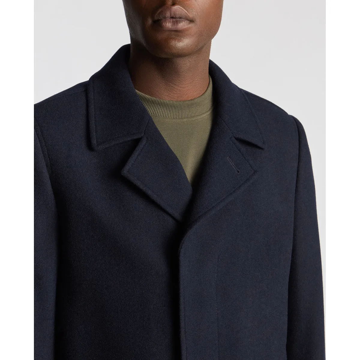 Remus Uomo Lochlan Overcoat 78 Navy