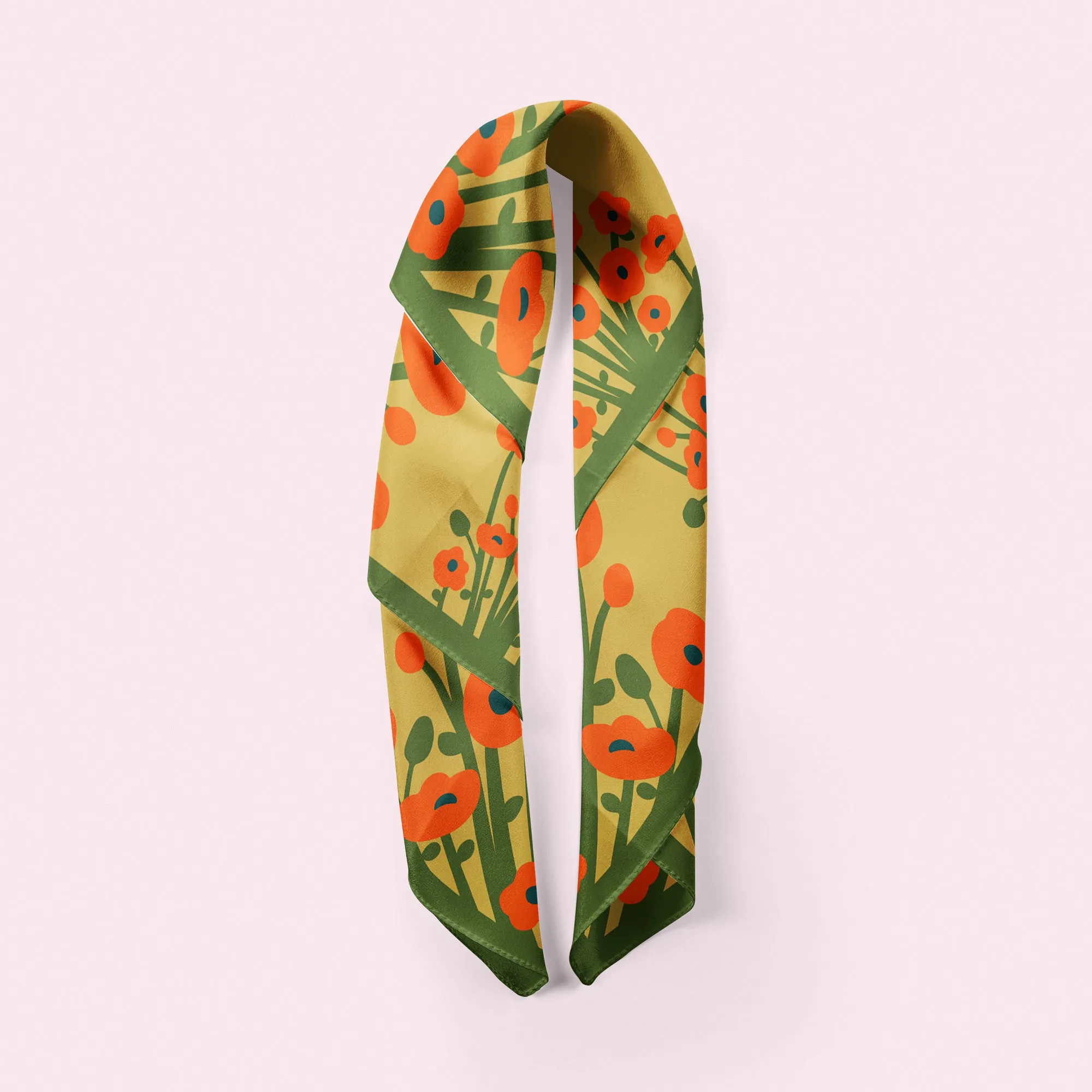 Scandi Flowers Scarf