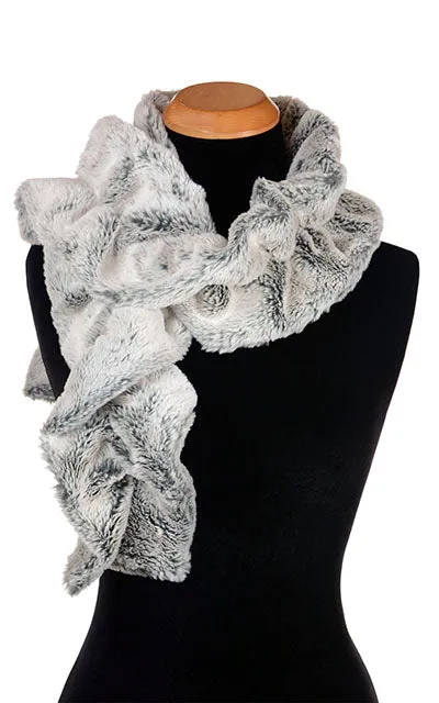 Scrunchy Scarf - Frosted Faux Furs