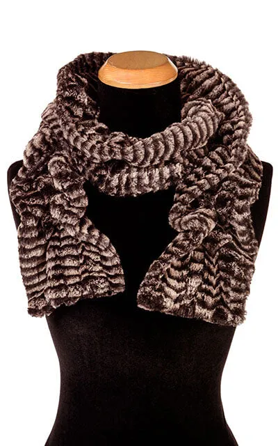 Scrunchy Scarf - Luxury Faux Fur in 8mm