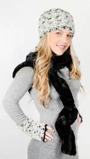 Scrunchy Scarf - Minky Faux Fur