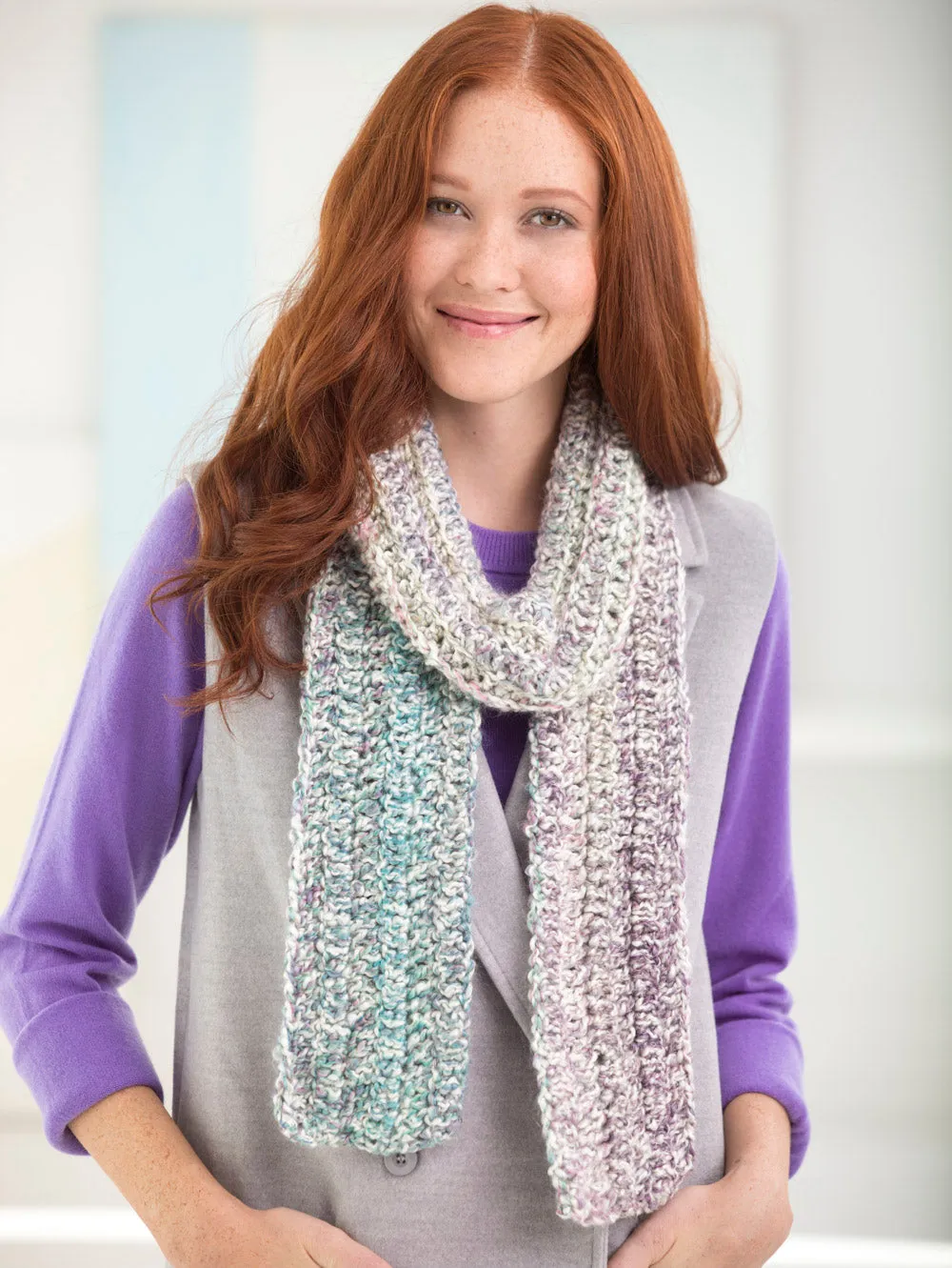 Simple Crochet Scarf - Version 4