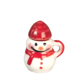 Snowman Mug with Stocking Cap