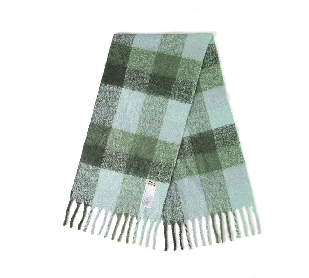 Soft Checked Plaid Shawls