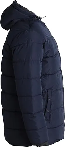 Solid Heavy Puffer Navy