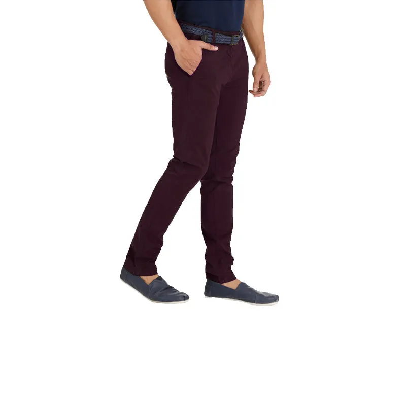 SPL Cotton Pant Original Slim Fit Maroon