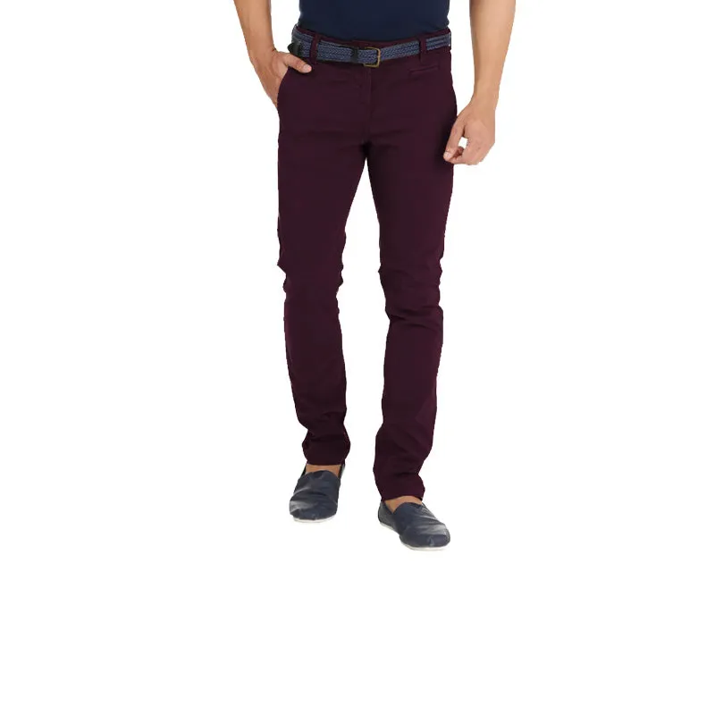 SPL Cotton Pant Original Slim Fit Maroon