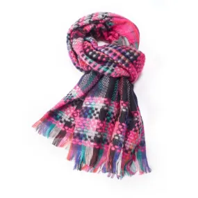 Tartan Scarf | Pinks