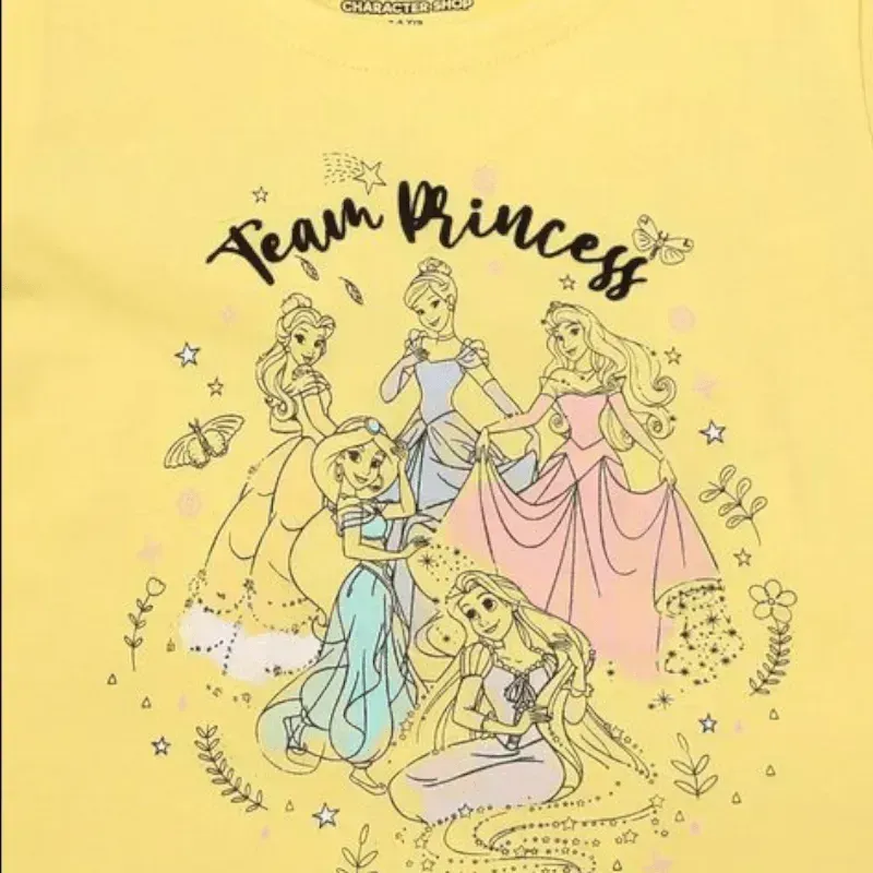 Team Princess Print Crew-Neck T-shirt