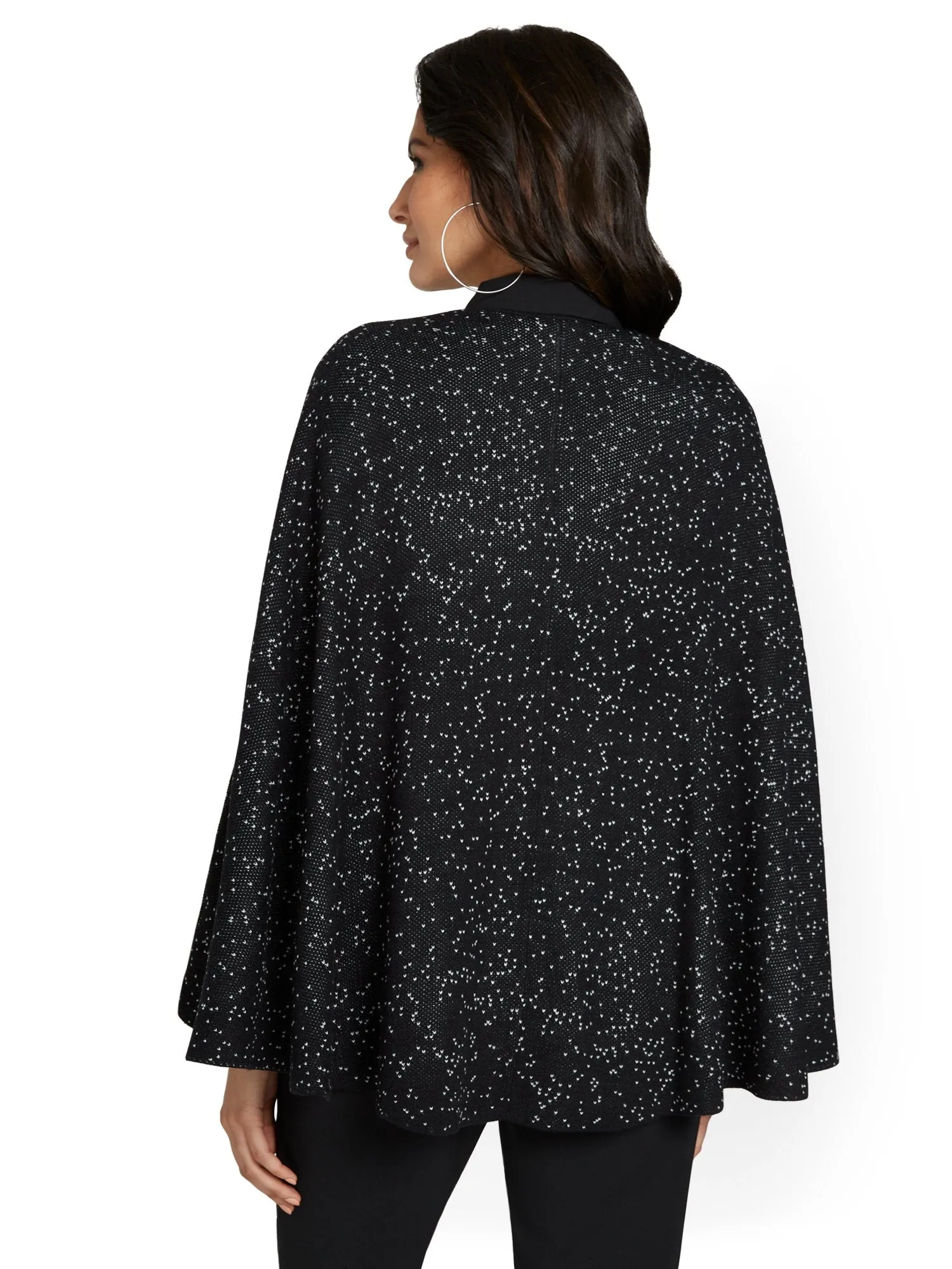 Tie-Front Poncho