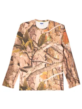 Tony Faux Tree Thermal Long Sleeve T-Shirt