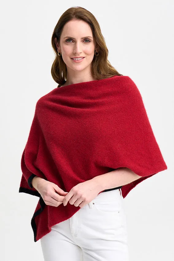 Two Tone Poncho