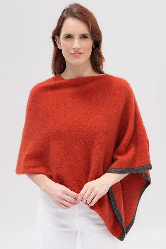 Two Tone Poncho